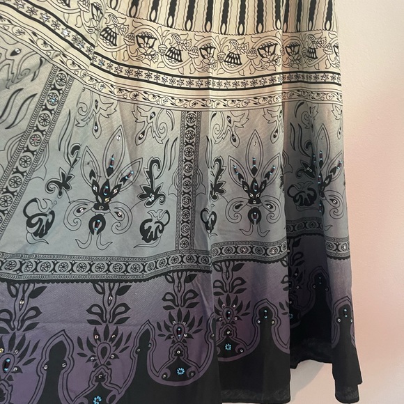 Claudia Ricard 100% cotton long skirt - Picture 4 of 11